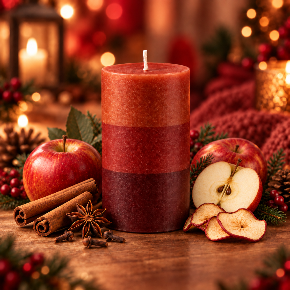 Bougie parfumée Cannelle & Pomme