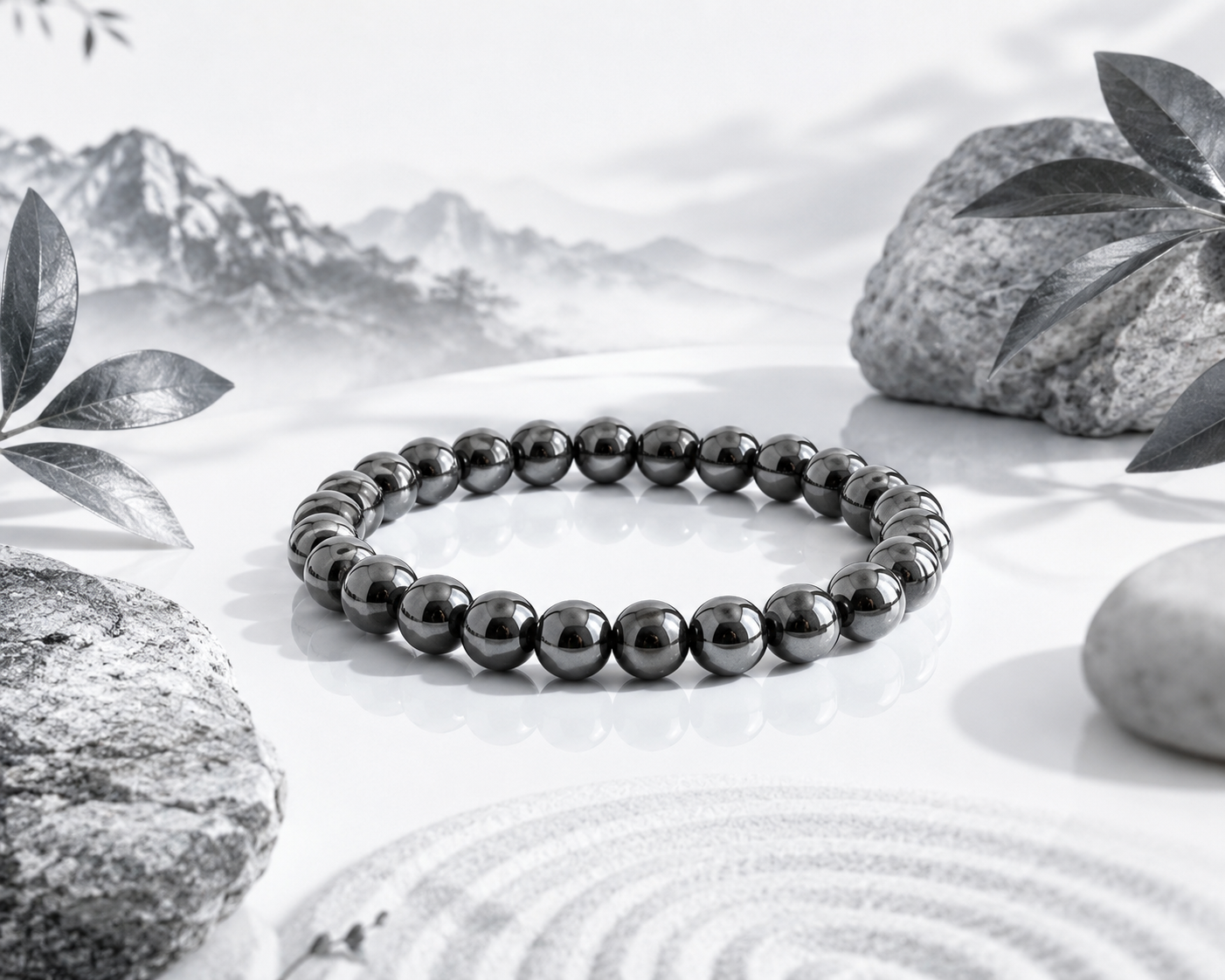 Bracelet en Hématite Qualité A