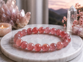 Bracelet en Quartz Fraise Qualité AA