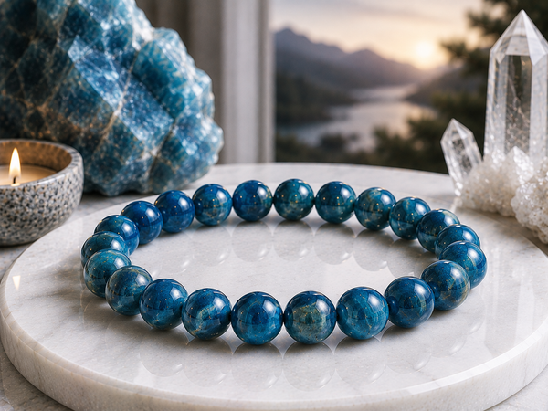 Apatite bleue