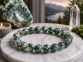 Bracelet en Agate Mousse Qualité A