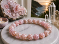 Bracelet en Agate Fleur de Cerisier Qualité A+
