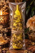 Bougie  artisanale d’intention — Prospérité 💛