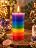Bougie 7 Chakras
